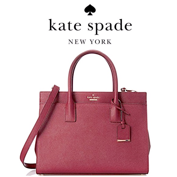 Kate Spade ♠️ Burgundy bag - Picture 1 of 8